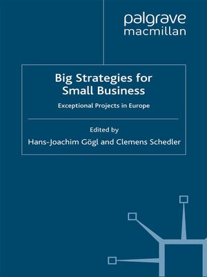 cover image of Big Strategies for Small Business